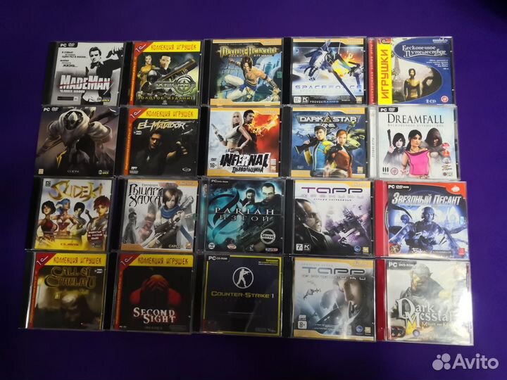 CD - DVD видеоигры для пк, PC Часть 1
