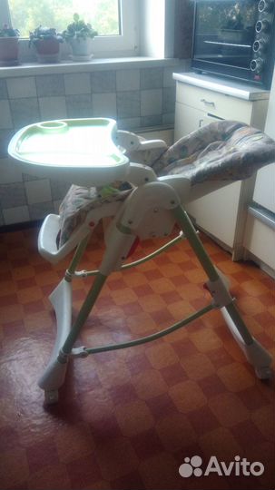 Стульчик для кормления happy baby