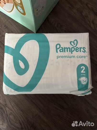 Подгузники Pampers размер 2