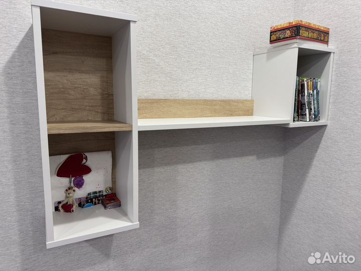 Комплект мебели Сити стл (полка, шкаф, стол)