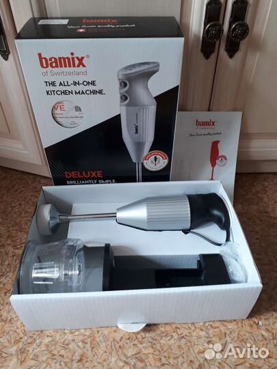 Погружной блендер Bamix M180 Deluxe