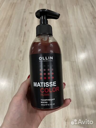 Оттеночная маска Ollin Rubin