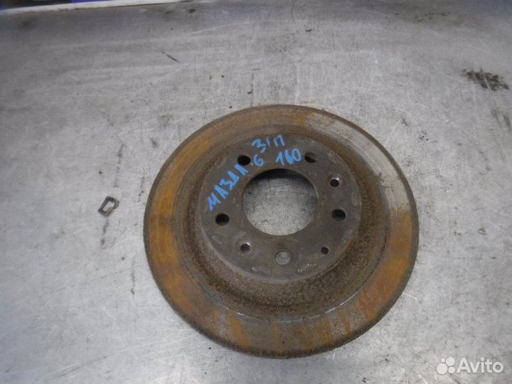 Тормозной диск задний правый Mazda 6 L8 2006