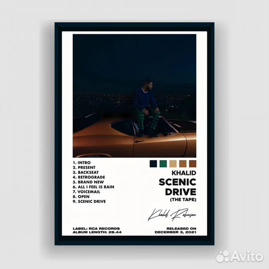 Постер Khalid Scenic (А2)