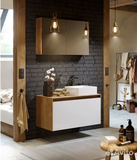 Aqwella Mobi MOB0110DB Подвесная тумба под раковину 100