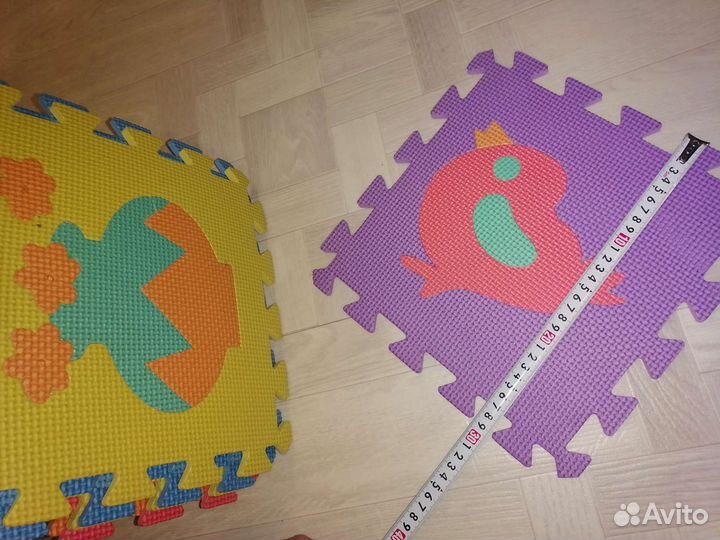 Мягкий коврик пазл