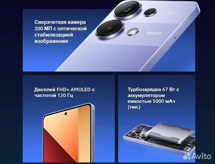 Xiaomi Redmi Note 13 Pro, 8/256 ГБ