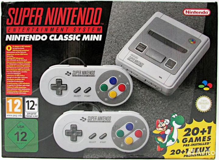 Nintendo Classic Mini Super Nintendo Новая
