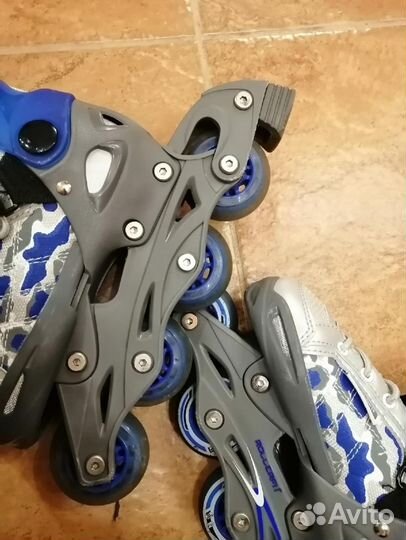 Роликовые коньки детские раздвижные