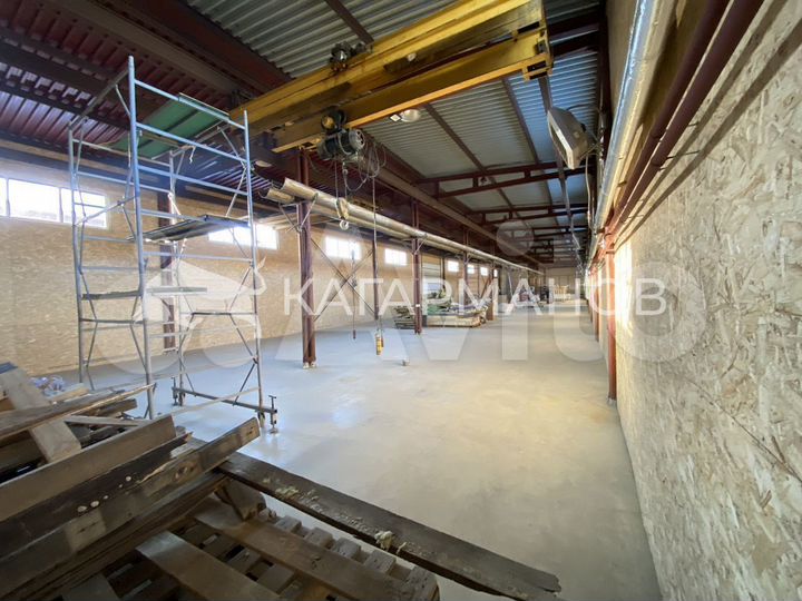 Аренда теплого склада 650 м² на ул. Станционная