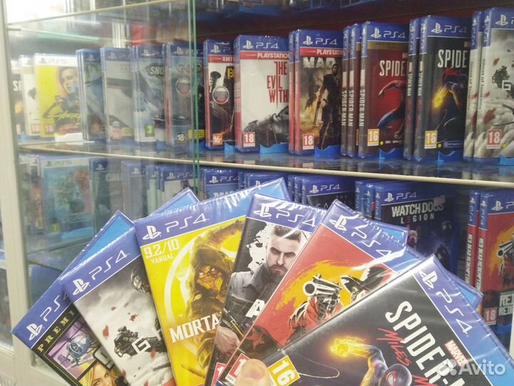 PlayStation 4 диски, лицензионные игры PS4