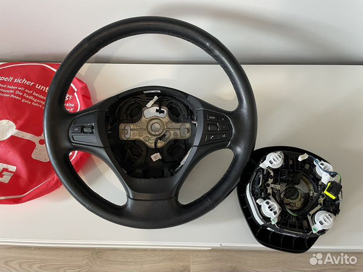 Руль BMW 3-Series F30 подогрев, lim,подушка