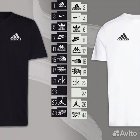 Футболки хлопок nike бел и другие