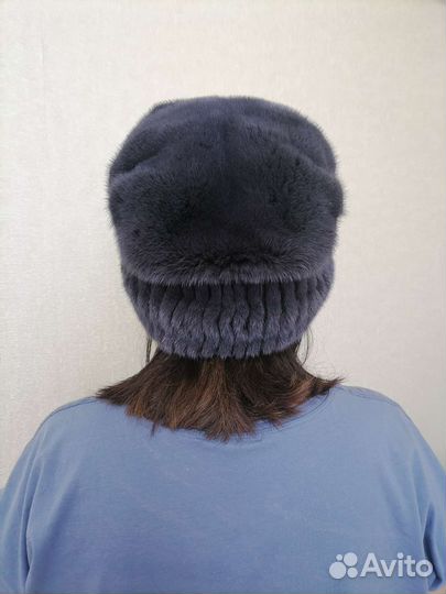 Шапка норковая женская