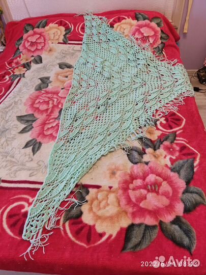 Вязаный платок