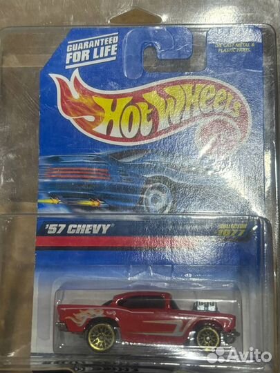 Hot wheels Chevy 57 1999 год