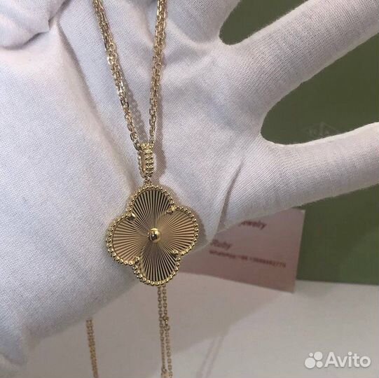 Золотое колье Van Cleef 21 гр