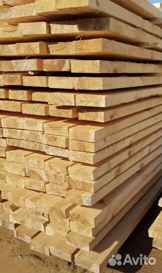 Доска обрезная 40*200*6000 1 сорт