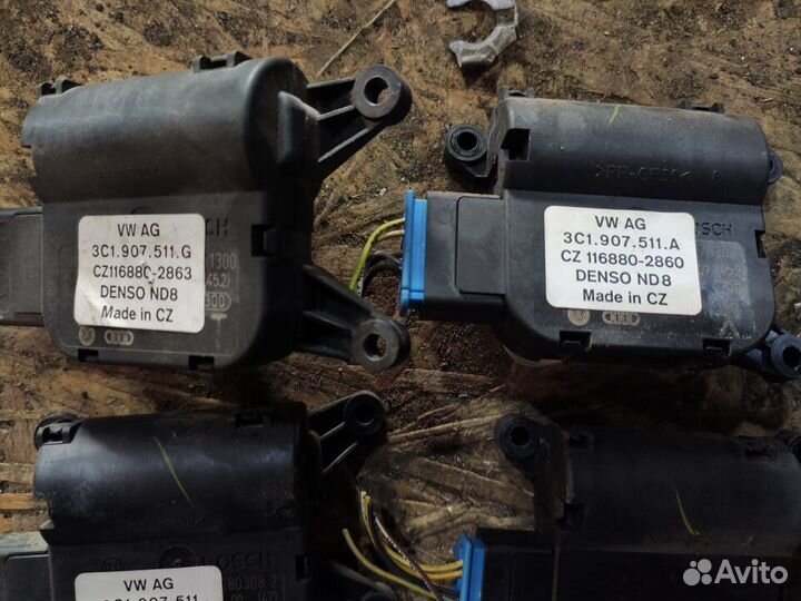 Актуатор печки VW Passat B6 Сервопривод отопителя