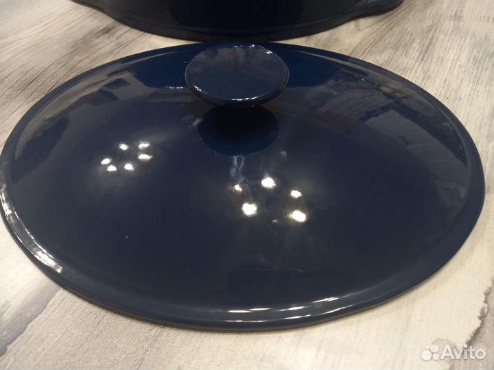 Кастрюля чугунная эмалированная 4,5л Финляндия