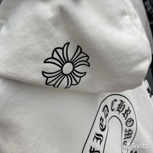 Худи мужское Chrome Hearts премиум