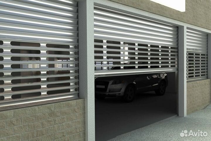 Рольставни на двери