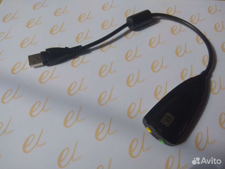 Внешняя аудио карта usb