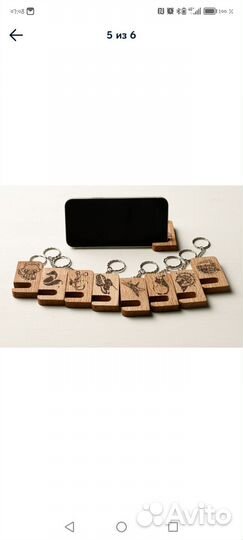 Подставка для телефона из дерева