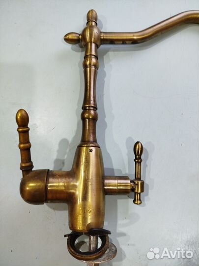 Кран латунный