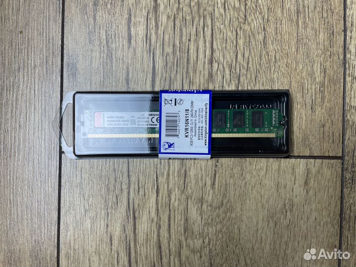 DDR3 8GB 1600 Mhz кингстон