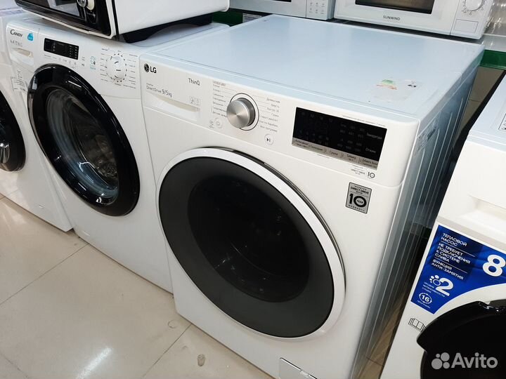 Стиральная машина с сушкой LG на 9 кг