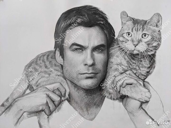 Портрет на заказ по фото,от художника