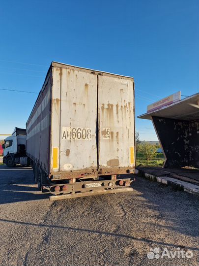 Scania P340 с полуприцепом, 2008