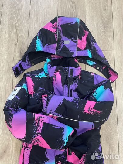 Зимний комбинезон для девочки размер 134