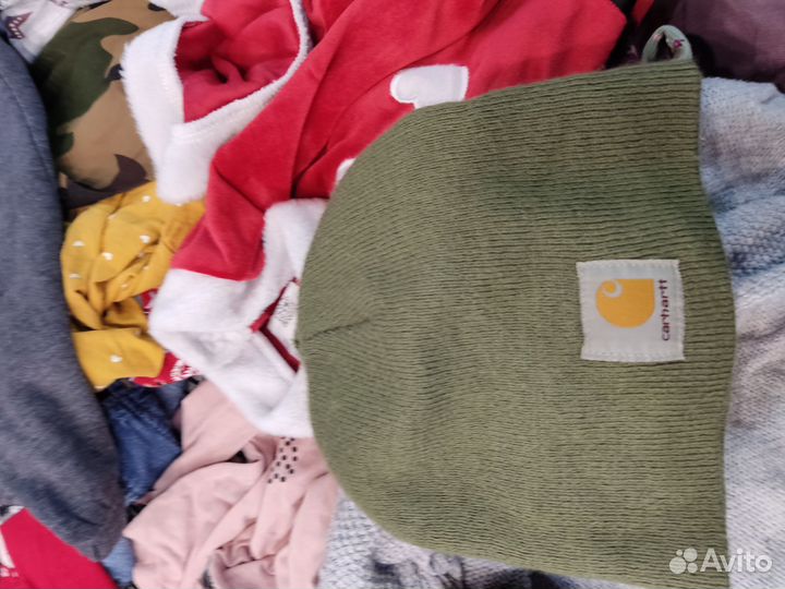 Оригинальная винтажная шапка кархарт