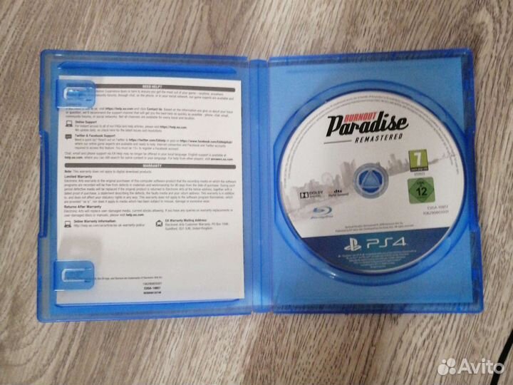 Игра для PlayStation 4 paradice remastered