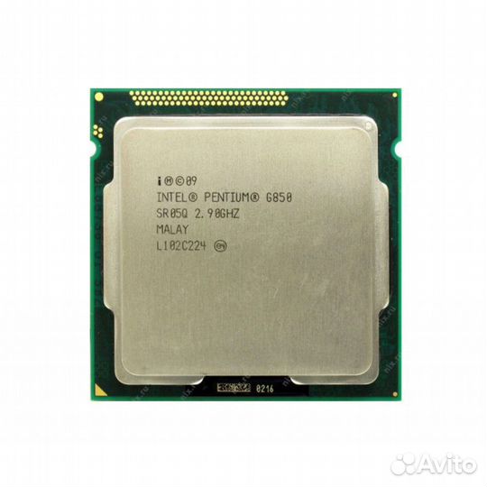 Процессор Intel Pentium G850 Сокет LGA 1155