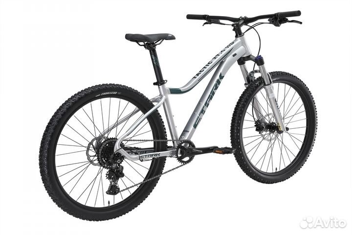 Велосипед Stark'24 Tactic 27.4 HD серебро/еловый 1