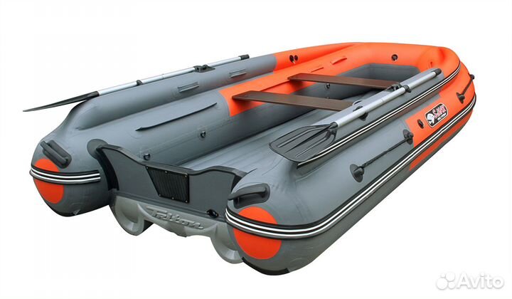 Лодка пвх Reef Triton 370 S-Max + инт.ф/борт Новые