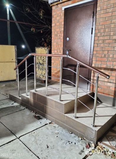 Перила из нержавеющей стали