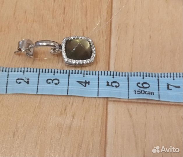 Серебряные серьги с перламутром