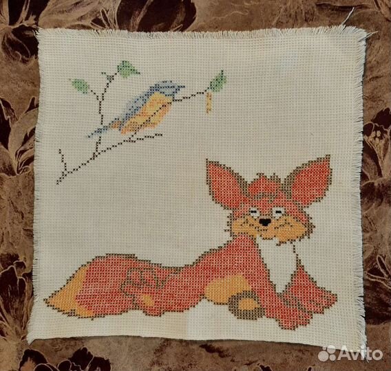 Вышивки крестом и гладью