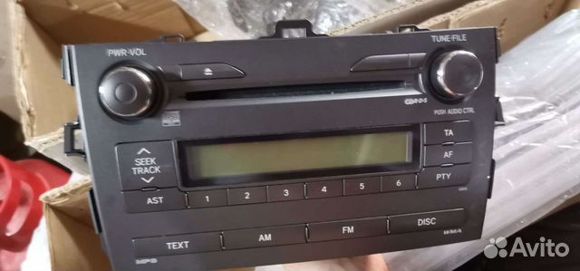Магнитола тойота королла е140