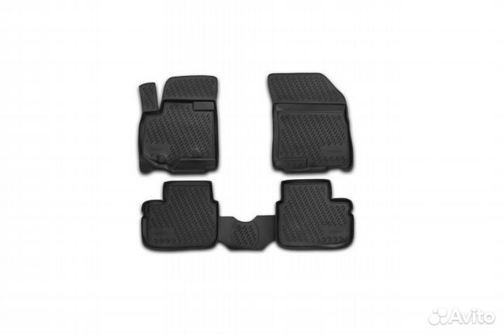 Коврики в салон suzuki sx4, 2010 - 2013, 4 шт. (по