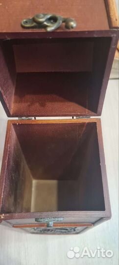 Шкатулка деревянная СССР
