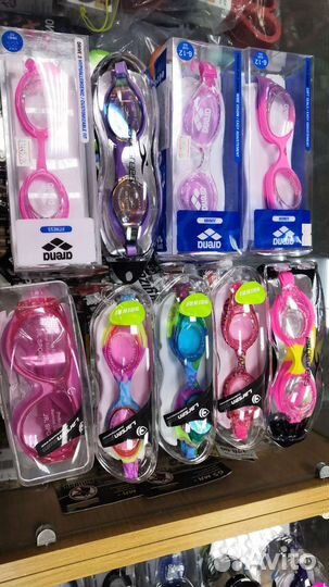 Очки для плавания Arena, Mad Wave, Atemi, Larsen