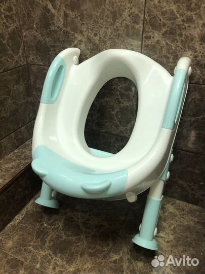 Сидушка на унитаз со ступенькой