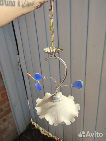 Люстра потолочная подвесная бу