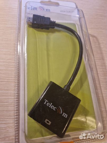 Переходник адаптер hdmi VGA