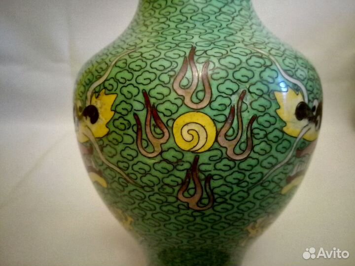 Ваза клуазоне